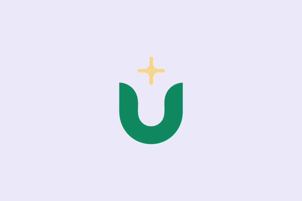 The Unbottle mark on a soft background